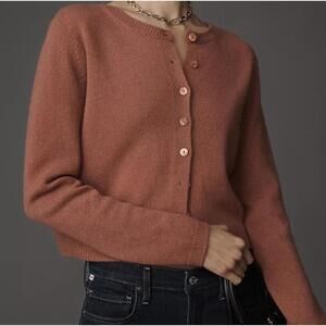 Reformation Caara Cashmere Cardigan Sweater